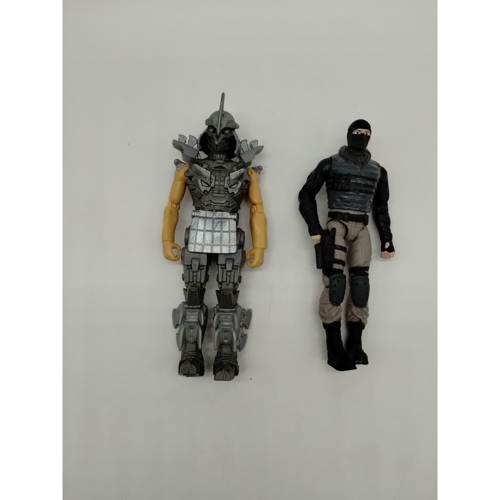 2014 TMNT Teenage Mutant Ninja Turtles Action Figures Shredder & Foot Soldier